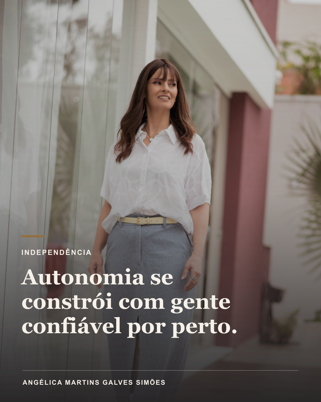Arte do post 03: Independência e relações de confiança