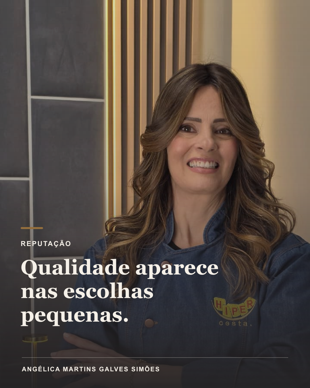 Arte do post 06: Reputação no detalhe operacional
